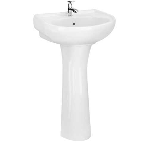 Wash Basin with Full Pedestal